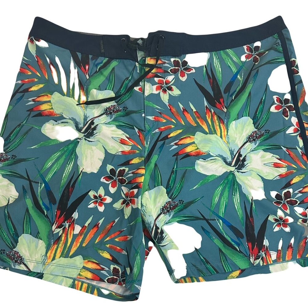 Hurley Phantom board shorts - Green Floral men's 38